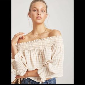 New Faithfull The Brand Gingham Top